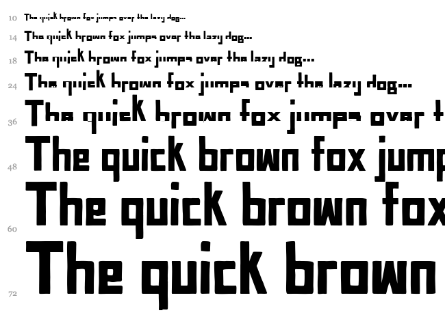 TTD Compadre font waterfall